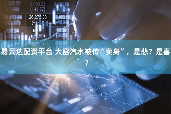 易云达配资平台 大窑汽水被传“卖身”，是悲？是喜 ？