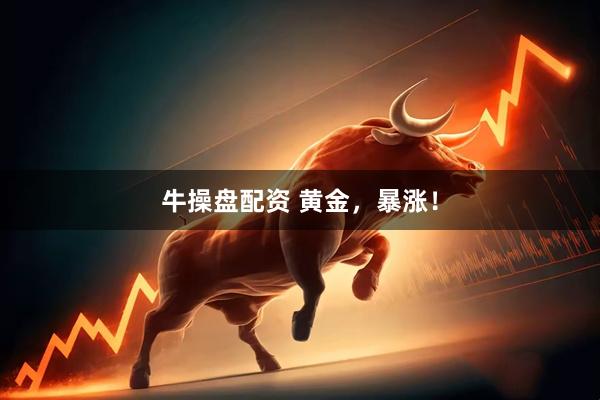 牛操盘配资 黄金，暴涨！