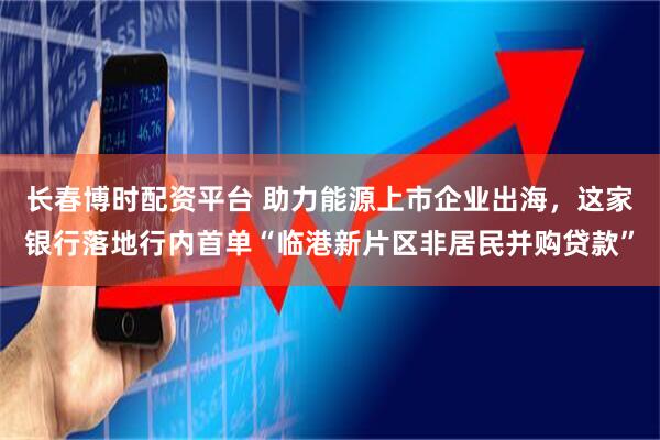 长春博时配资平台 助力能源上市企业出海，这家银行落地行内首单“临港新片区非居民并购贷款”